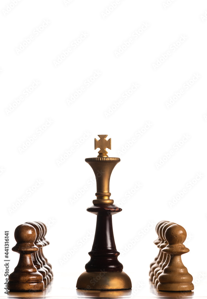 king in the middle of pawn king in the middle of pawn