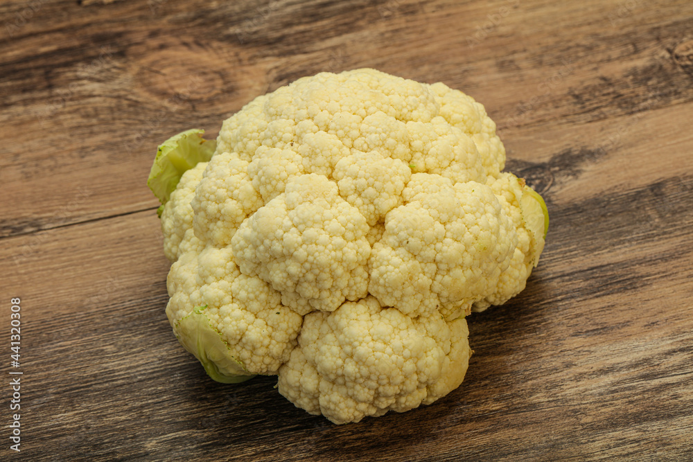 Natural food - cauliflower for cooking Natural food - cauliflower for cooking