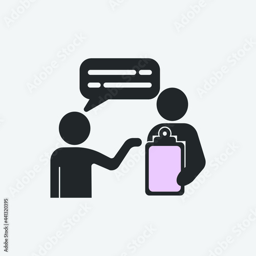 feedback survey  vector ion illustration sign