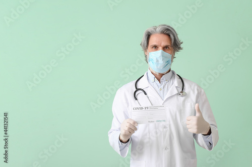 Doctor with International C...
