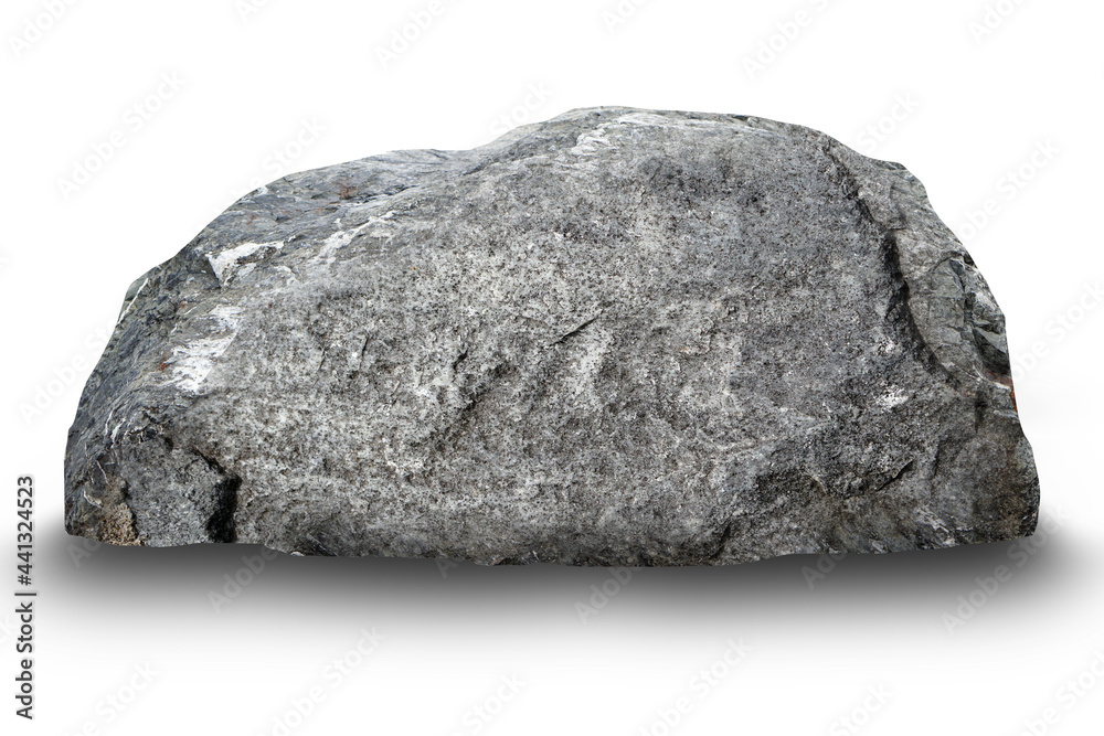 Obraz premium stones white background, Clipping path