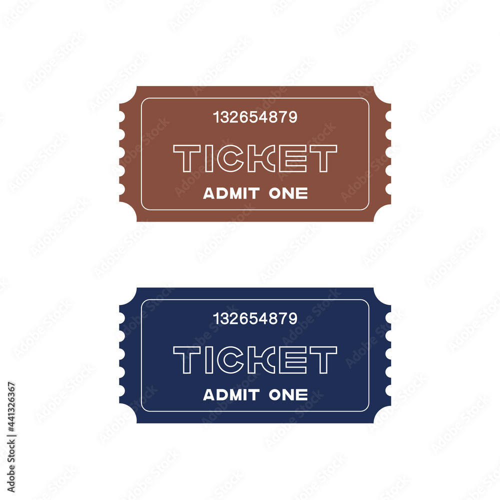set of tickets. Two cinema tickets (pair). Isolated on transparent background, vector illustration. set of tickets. Two cinema tickets (pair). Isolated on transparent background, vector illustration.