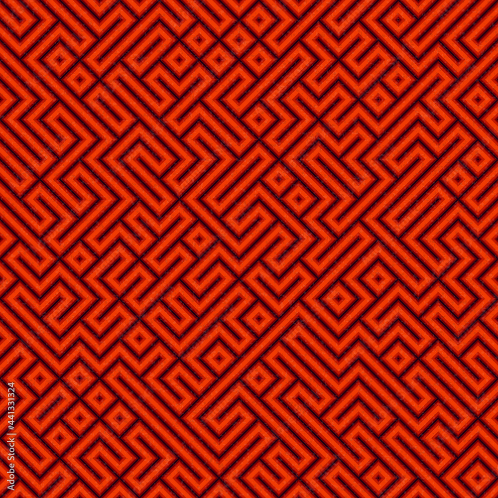 Abstract Geometric Pattern generative computational art illustration Abstract Geometric Pattern generative computational art illustration