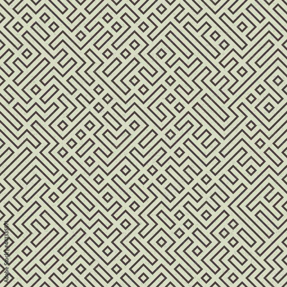 Abstract Geometric Pattern generative computational art illustration