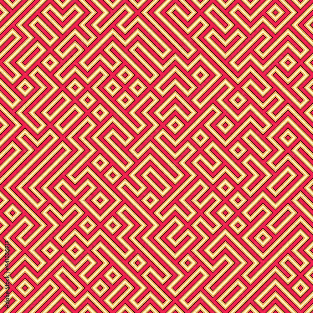 Abstract Geometric Pattern generative computational art illustration Abstract Geometric Pattern generative computational art illustration
