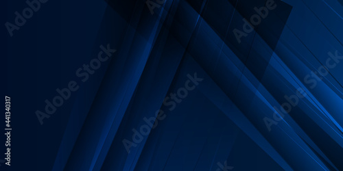 Abstract dark blue modern corporate background