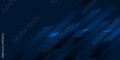 Futuristic dark blue corporate background