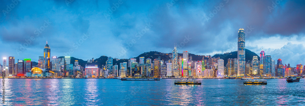 Fototapeta premium Hong Kong panorama