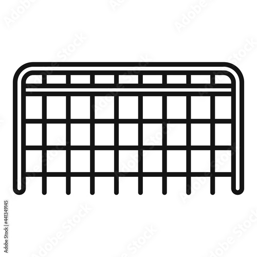 Hurling gate icon, outline style