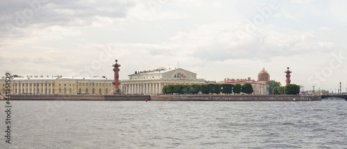  View of the Spit of Vasilyevsky Island photo
