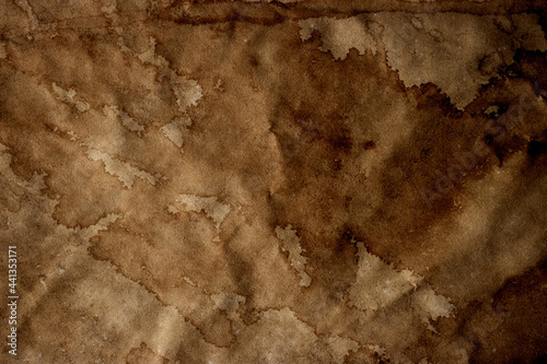Damaged paper