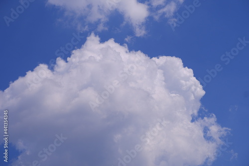 Sky with clouds. Suitable for backgrounds. Sky texture.