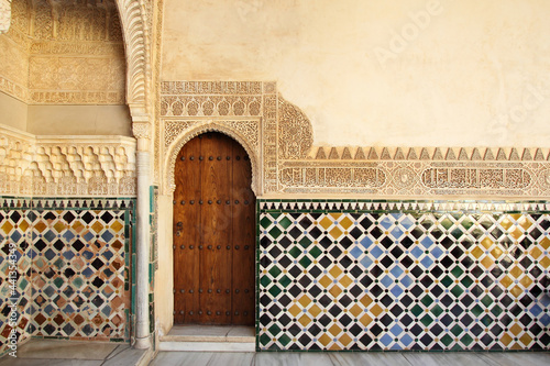 The details of the Alhambra architecture