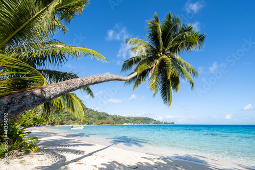 Matira Beach on Bora Bora, French Polynesia