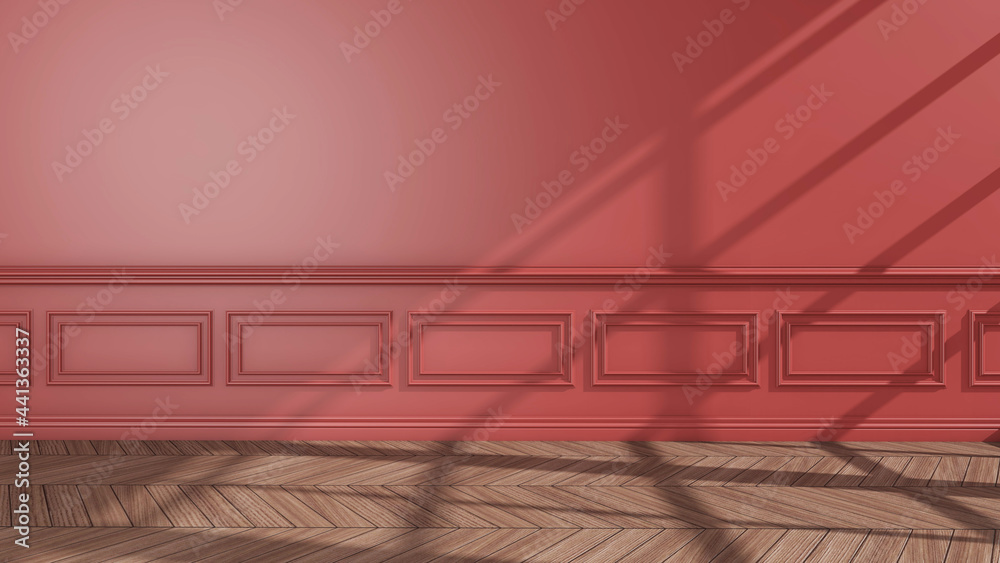 Room interior with Wall Background. 3D rendering ,3D illustration Room interior with Wall Background. 3D rendering ,3D illustration