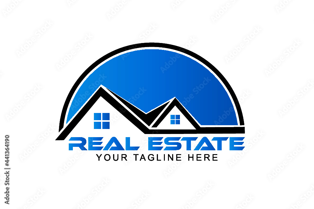 Real estate luxury creative logo design Real estate luxury creative logo design