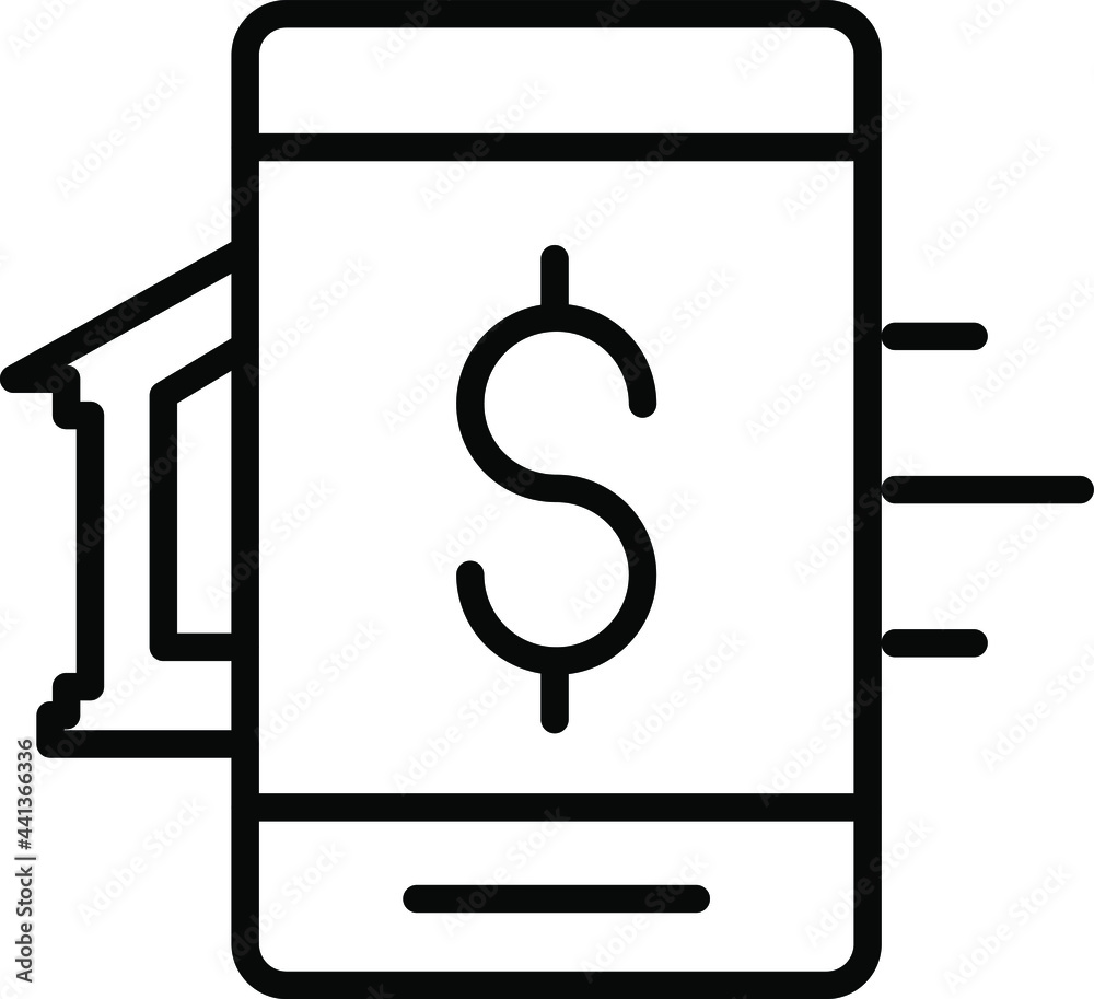 Mobile Application icon Smartphone with apps Mobile Application icon Smartphone with apps