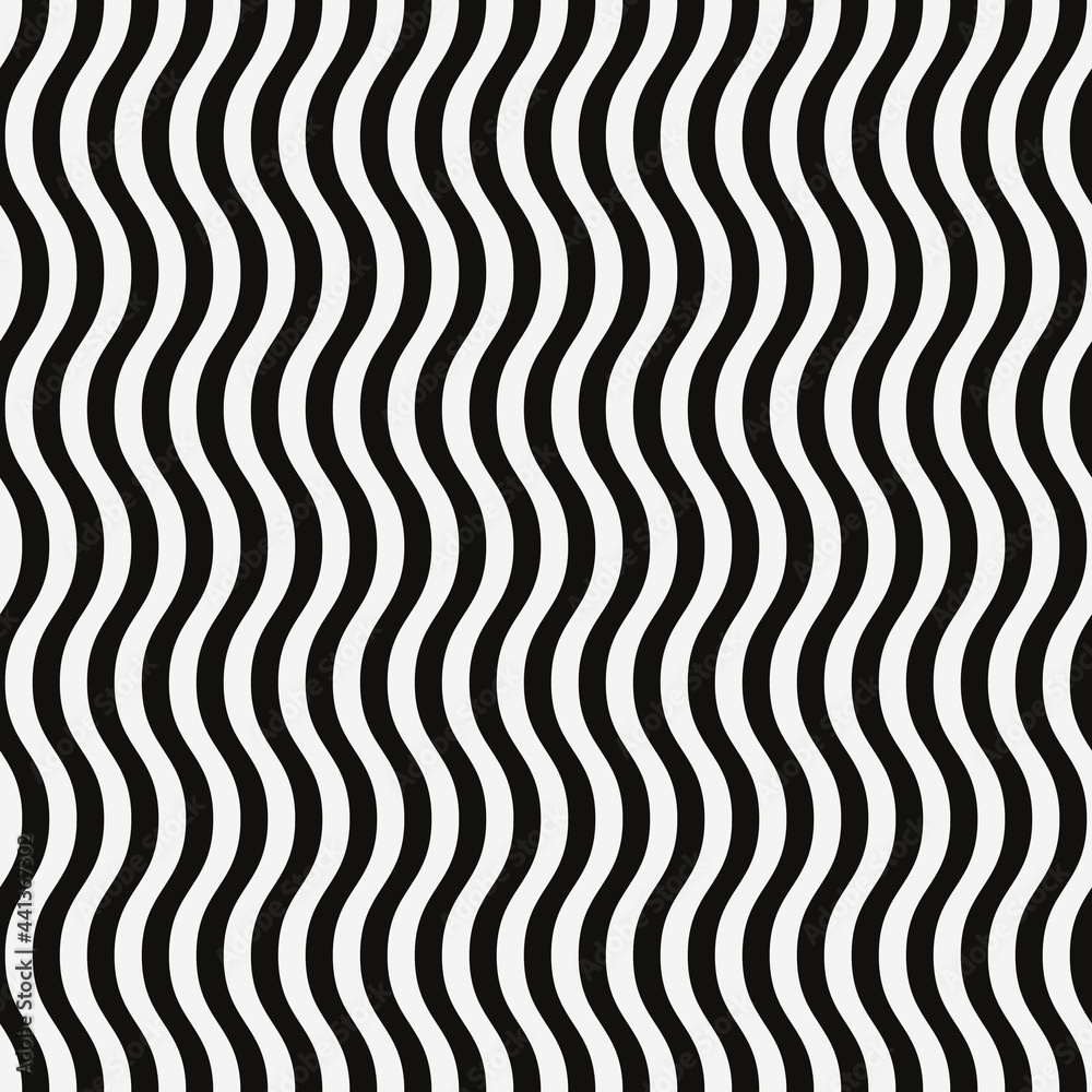 Zebra waves wallpaper. Repeeated wavy stripes pattern. Vector. Zebra waves wallpaper. Repeeated wavy stripes pattern. Vector.