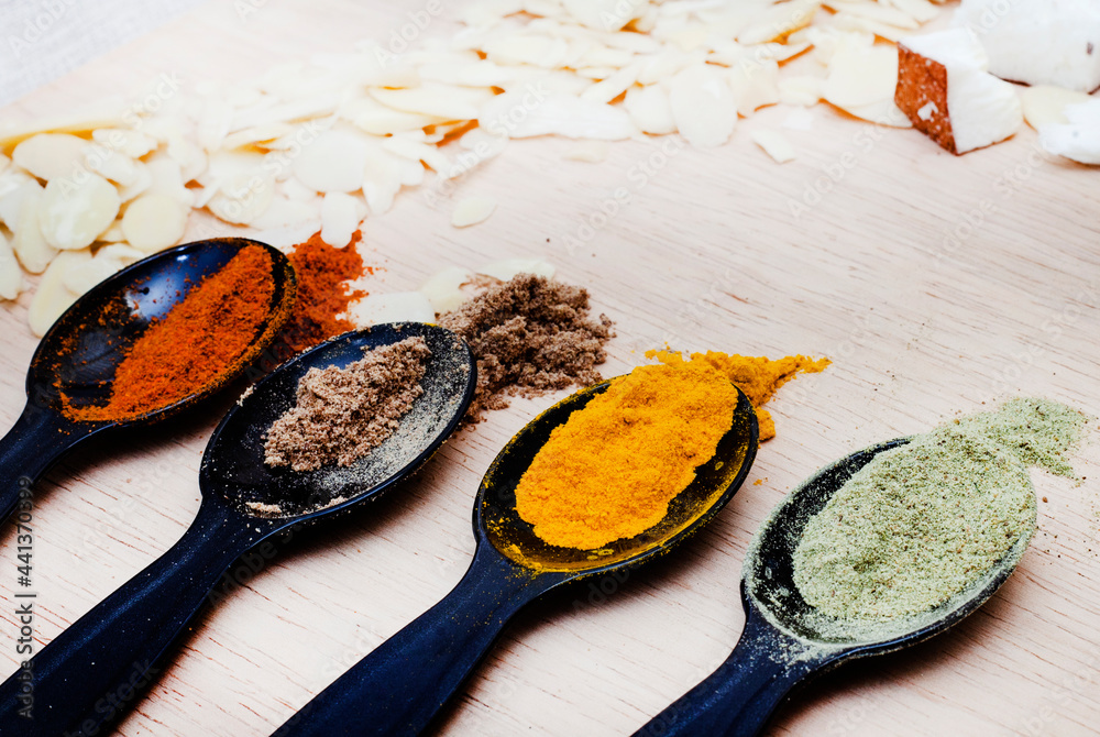 spices and powders with health benefits