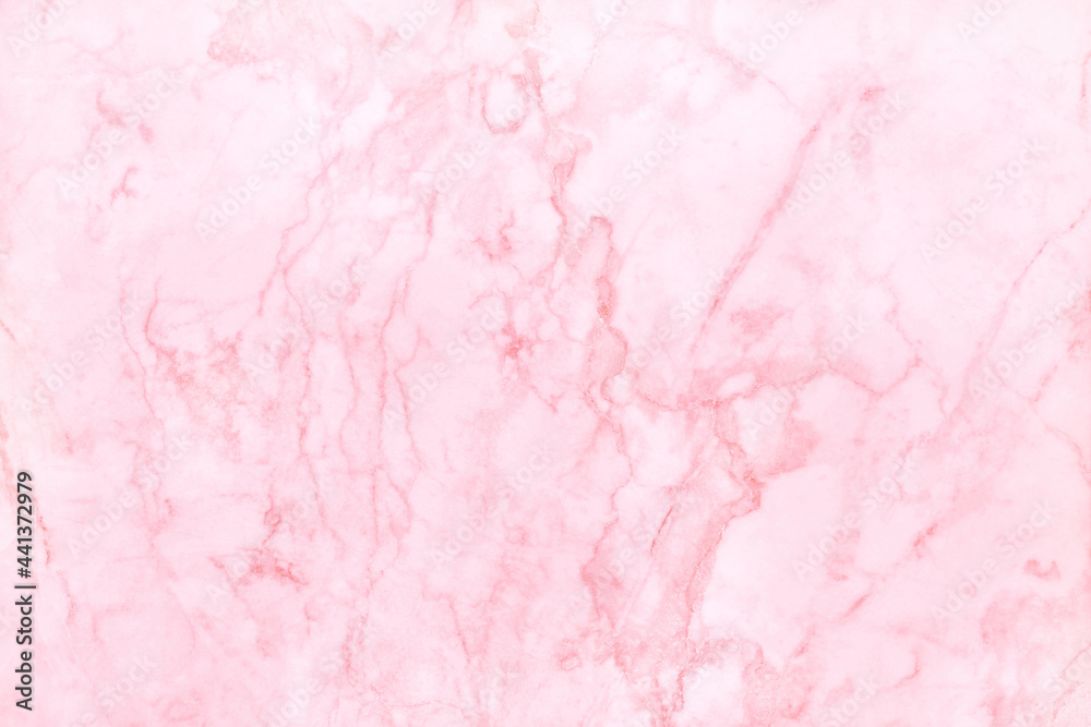 Fototapeta premium Pink marble texture background with high resolution in seamless pattern for design art work and interior or exterior.