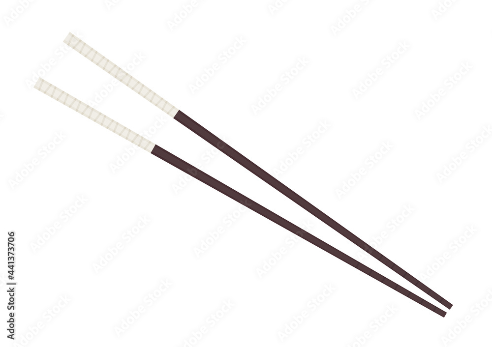 Chopsticks vector. Chopsticks on white background. Chopsticks vector. Chopsticks on white background.