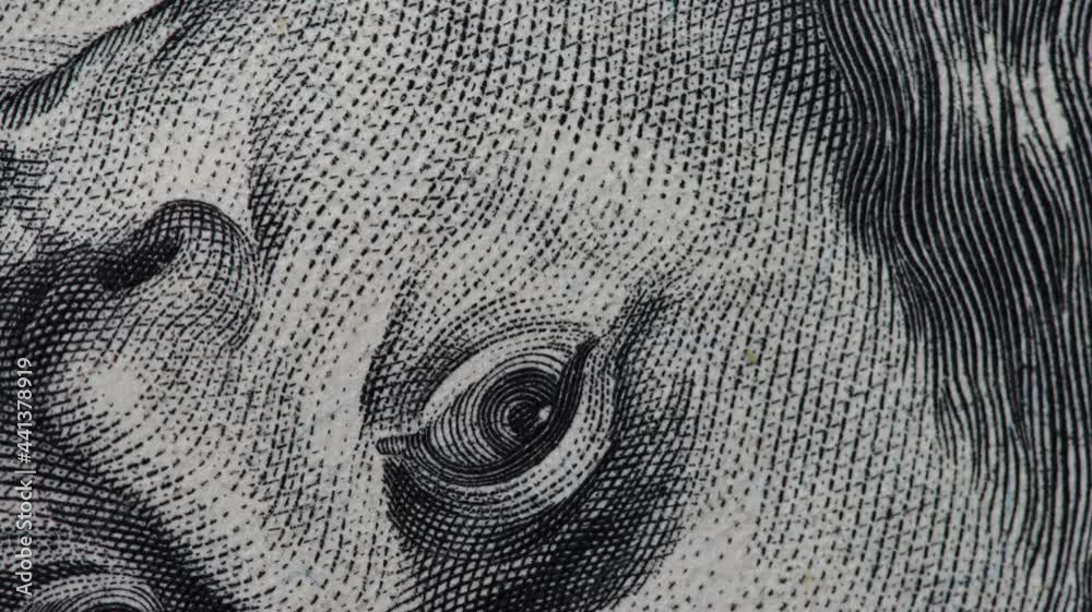 100 Dollar Cash Stop Motion. Hundred USD cash. Background Bill Sign USA  Money. Hundred Dollar Closeup. Stop Motion Texture of 100 USD Bills. Finance Business Investment Success background.