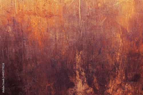 Rusted metal texture