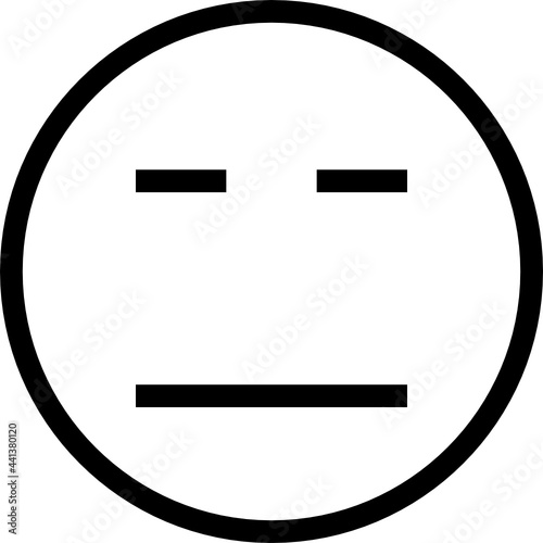bored outline icon