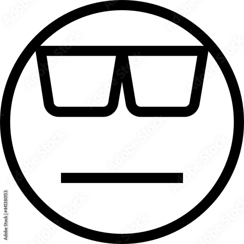 nerd outline icon