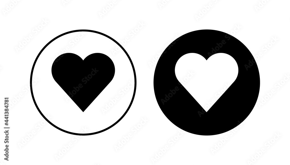 Love icon set. Heart icon vector. Like icon vector. Love icon set. Heart icon vector. Like icon vector.