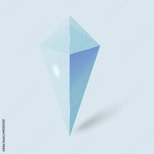 Shard of jewelry stone.