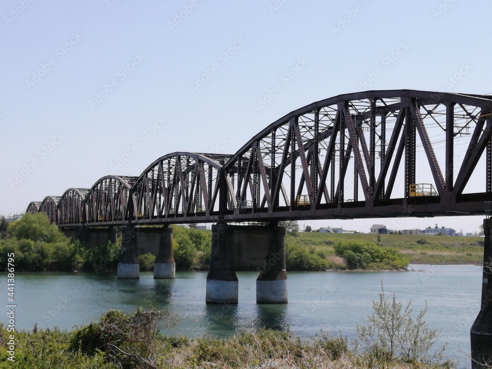 木曽川の鉄橋
