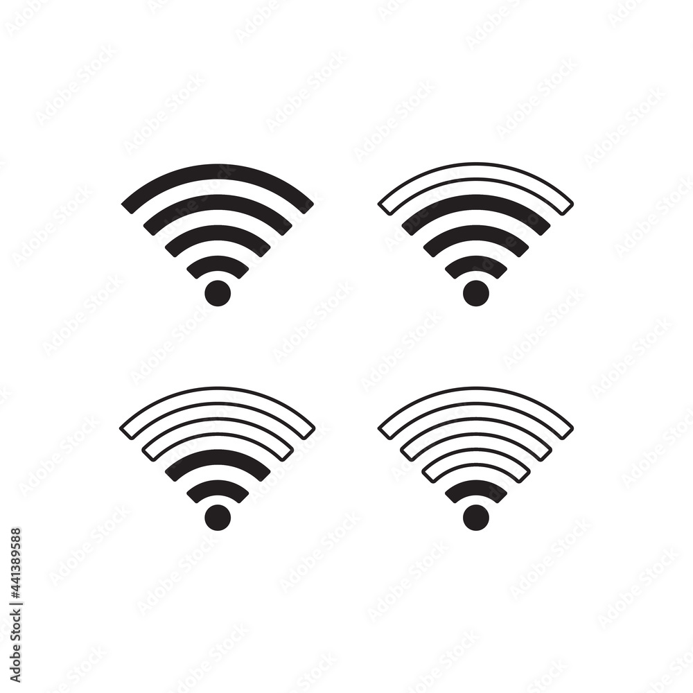 black wifi icon bar status, wifi signal status icon for user interface apps black wifi icon bar status, wifi signal status icon for user interface apps