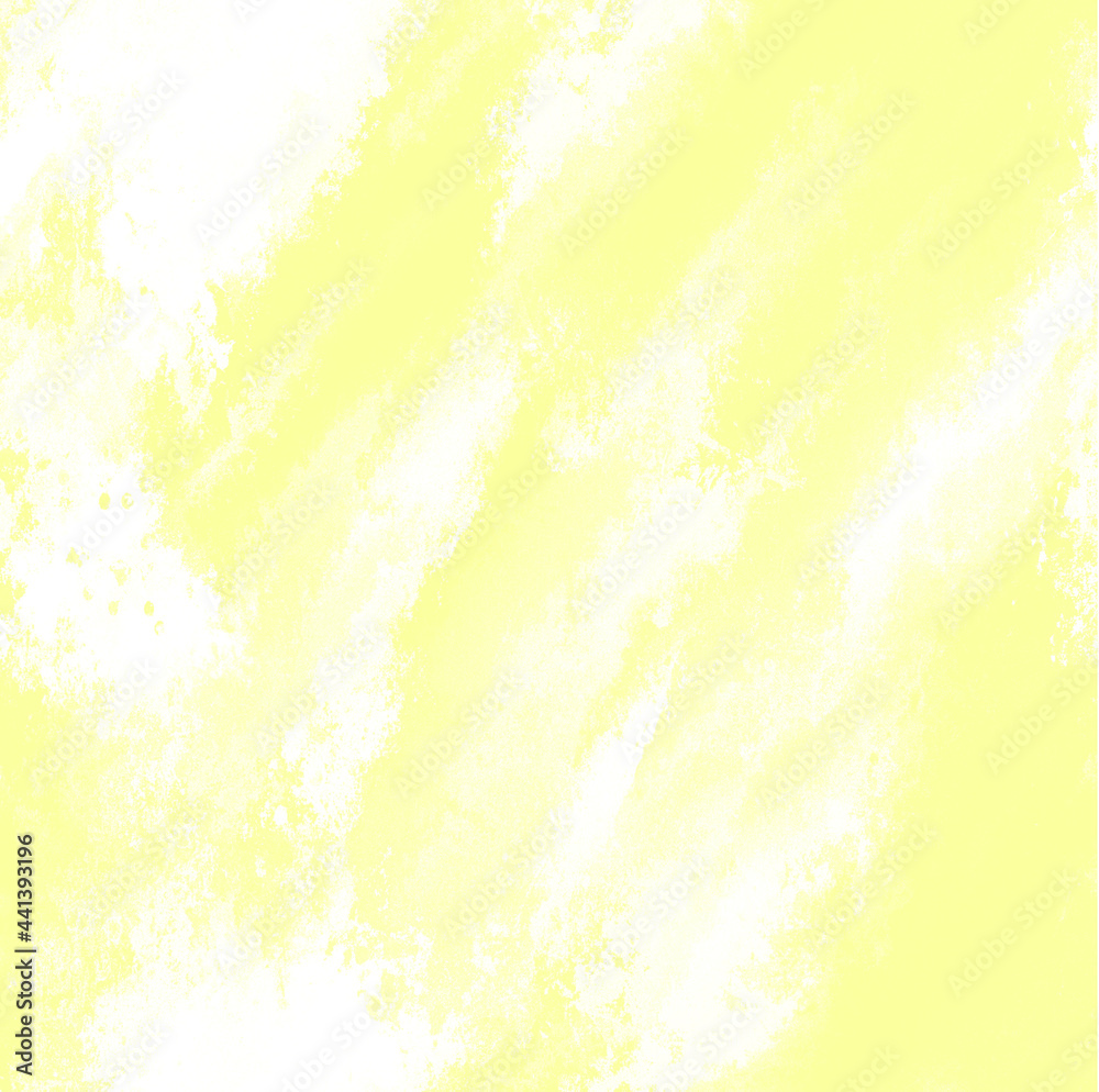 Abstract yellow watercolor on white background. Royalty high-quality free stock of hand-painted watercolor illustration. Yellow watercolor background for textures backgrounds and web banners design