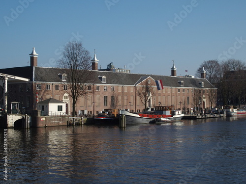 Die Eremitage am Ufer der Amstel in Amsterdam, Niederlande photo