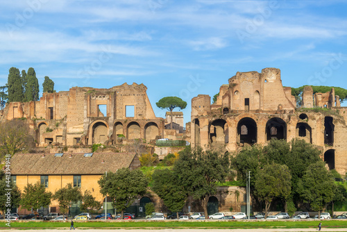 Célèbres ruines de Rome