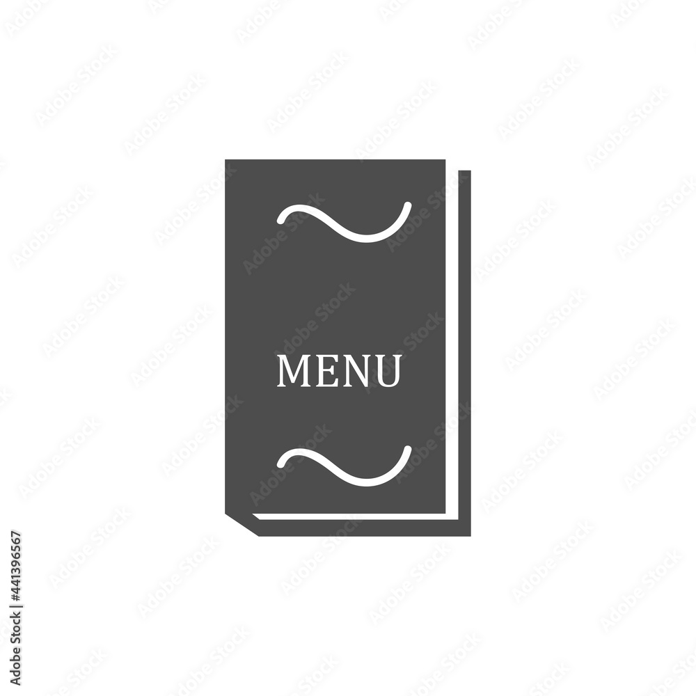 Menu icon on white background, vector illustration Menu icon on white background, vector illustration