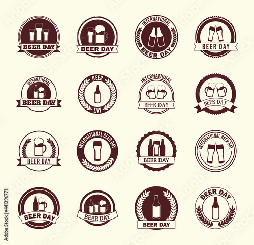 beer day badges