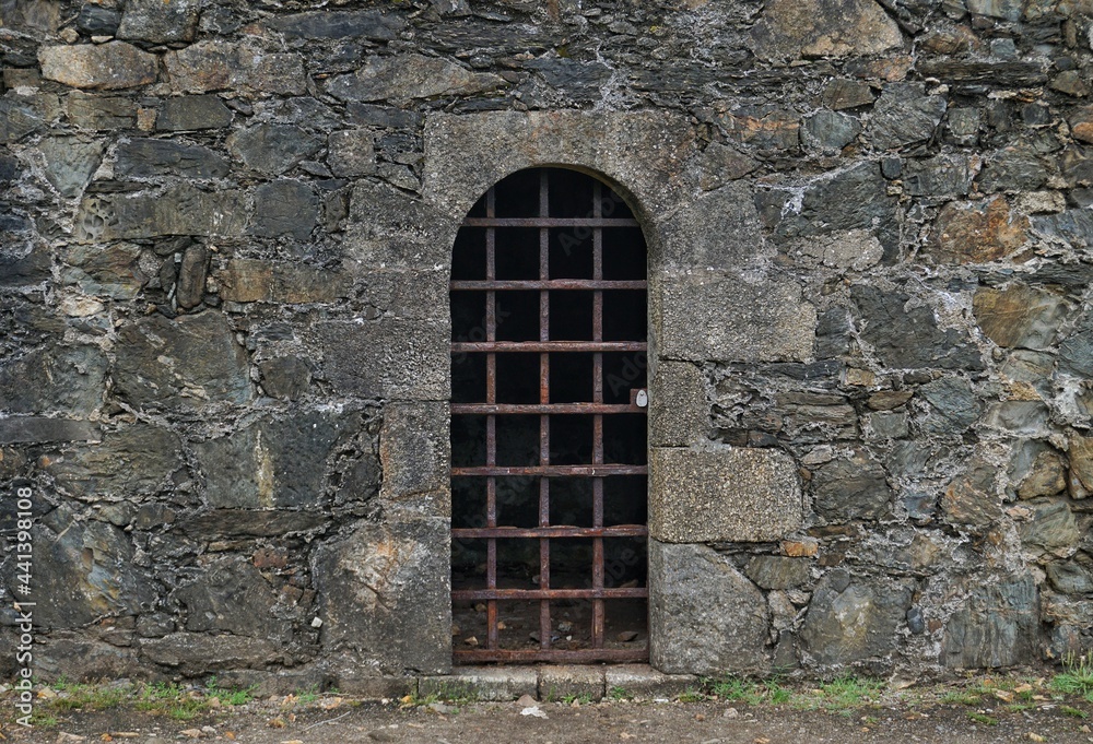 old stone window
