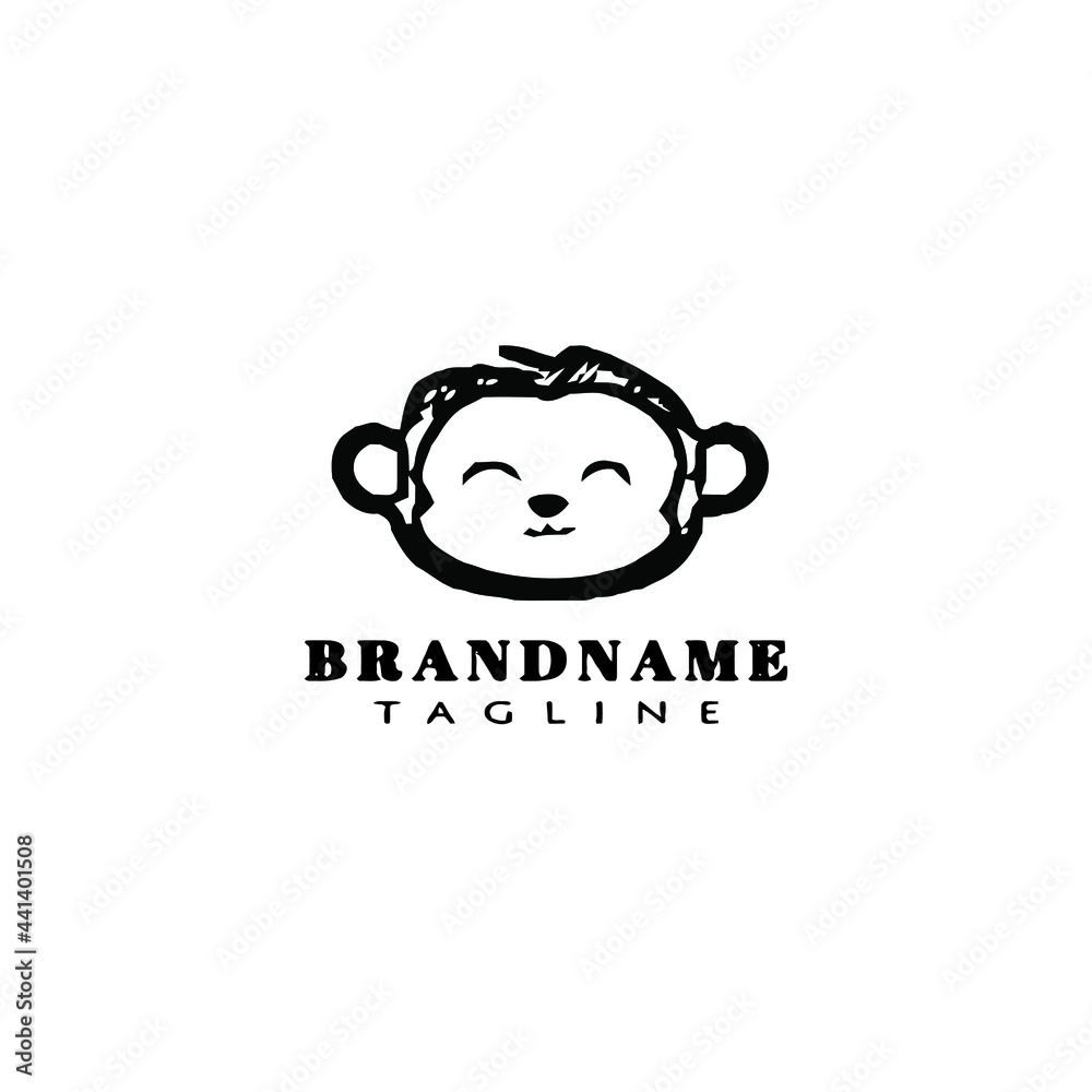 monkey logo icon design template vector illustration monkey logo icon design template vector illustration