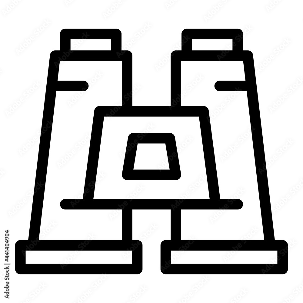 Expedition binoculars icon. Outline Expedition binoculars vector icon for web design isolated on white background Expedition binoculars icon. Outline Expedition binoculars vector icon for web design isolated on white background