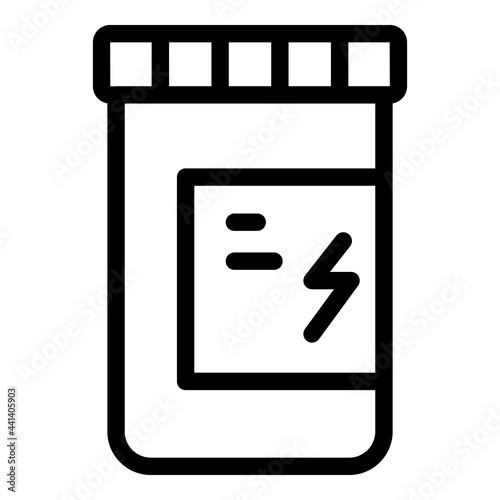 Runner app pills icon. Outline Runner app pills vector icon for web design isolated on white background