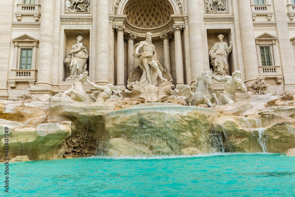 Trevi fountain, Rome, Italy