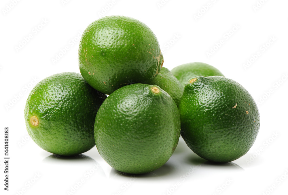 Fresh lemon on white background Fresh lemon on white background