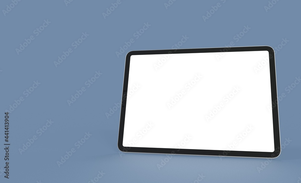 pc tablet computer ipad with blank 3d pc tablet computer ipad with blank 3d