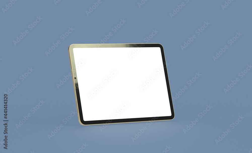 tablet pc, isolated on 3d background tablet pc, isolated on 3d background