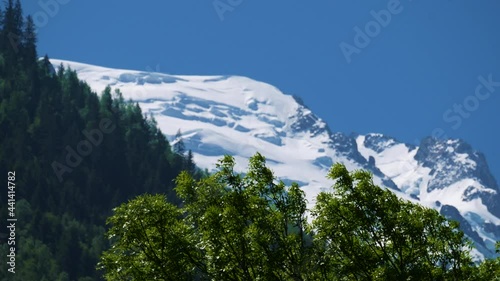 Moutain near Chamonix Mont-Blanc (France)