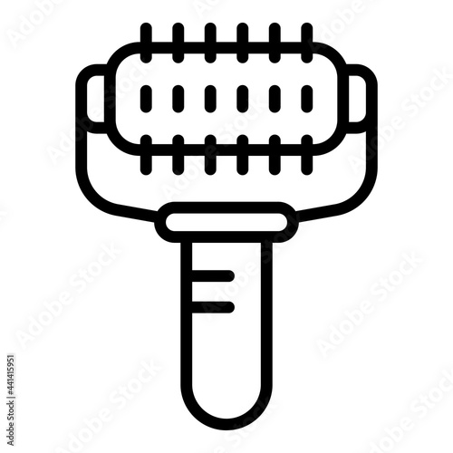 Morning massager icon. Outline Morning massager vector icon for web design isolated on white background
