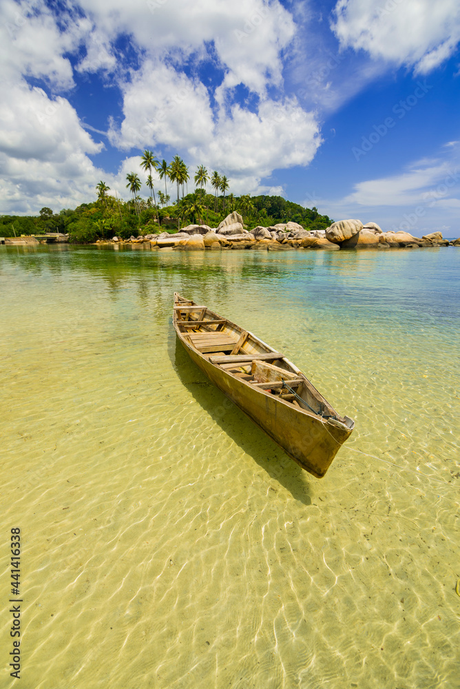 boat on the sea