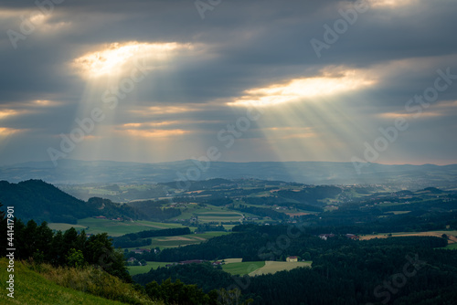 Ray of Light over Austria